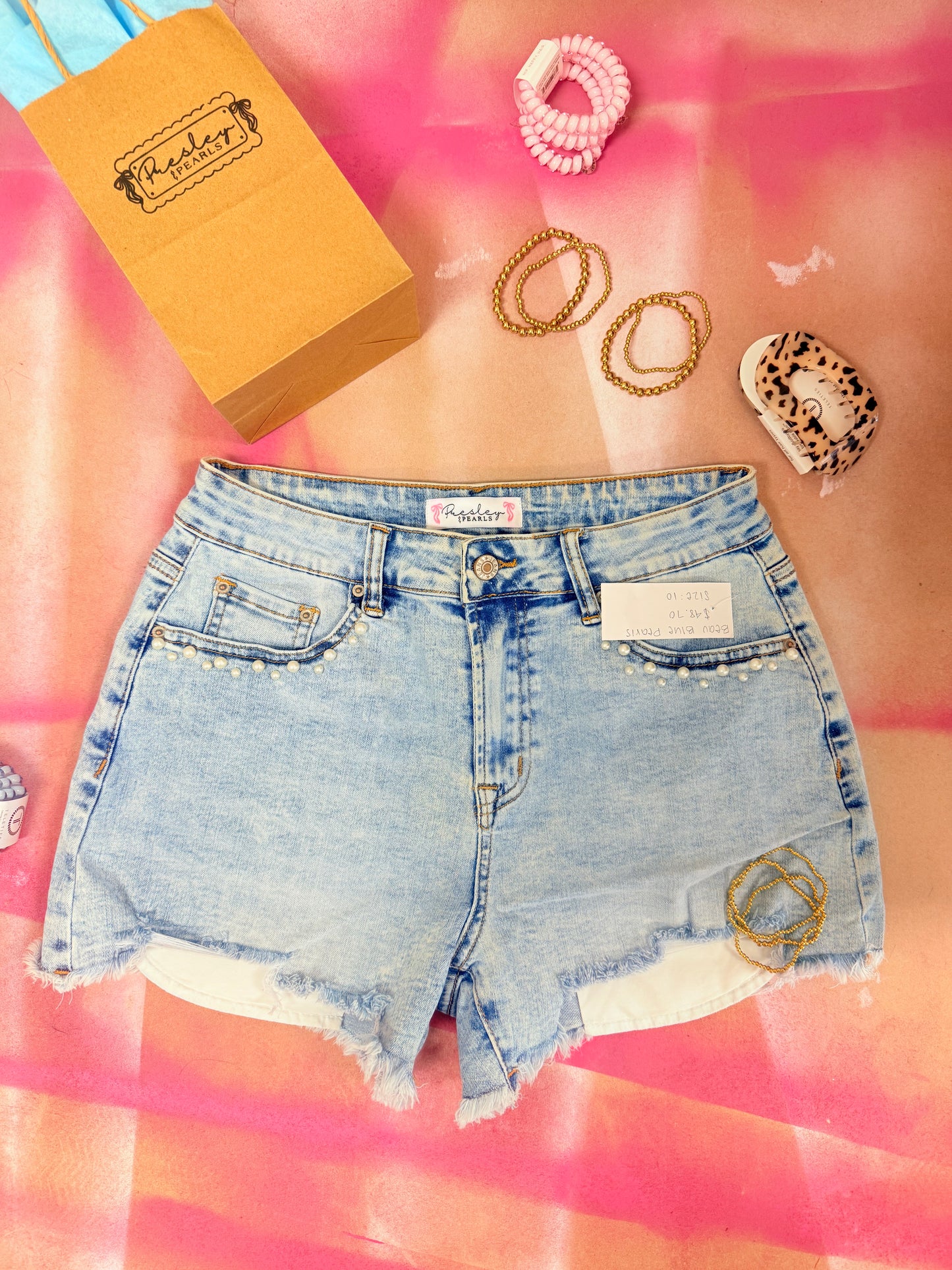 Beau Blue Pearls