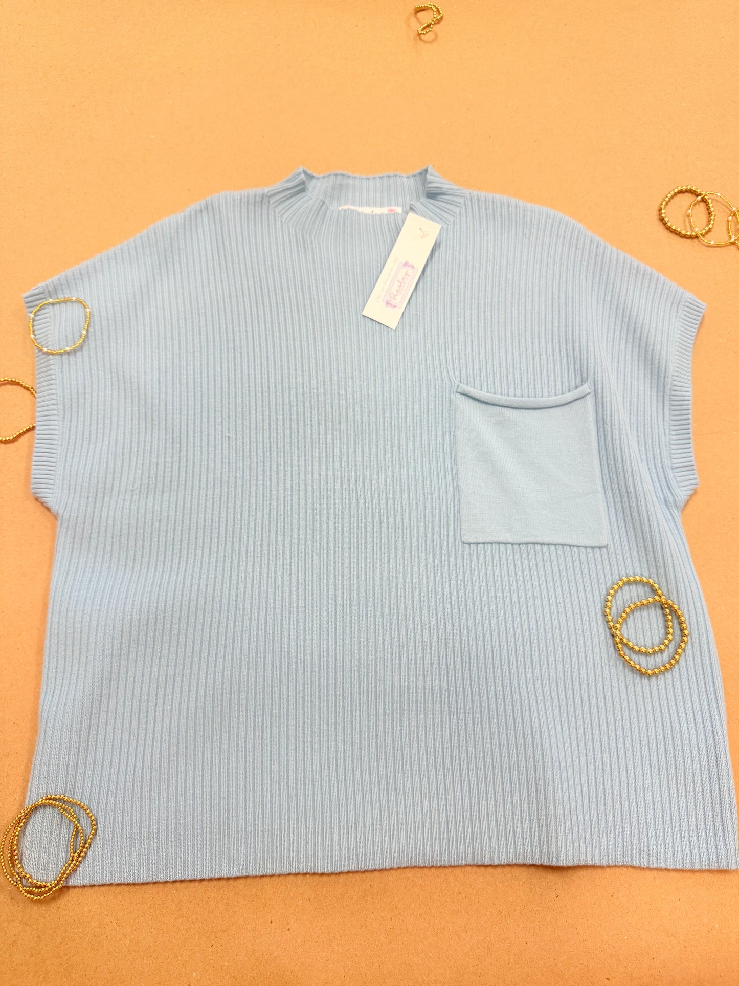 Beau Blue Sleeveless