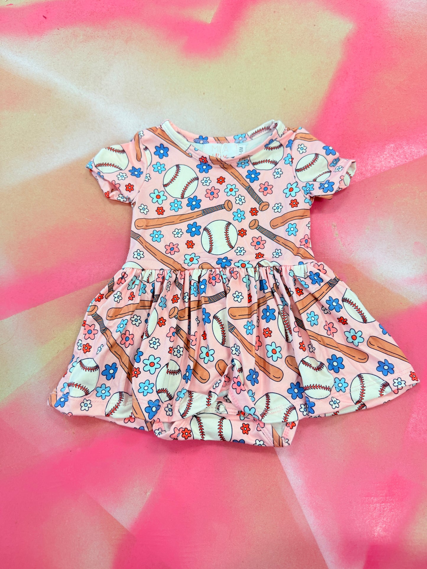 Batter Up Mini Dress
