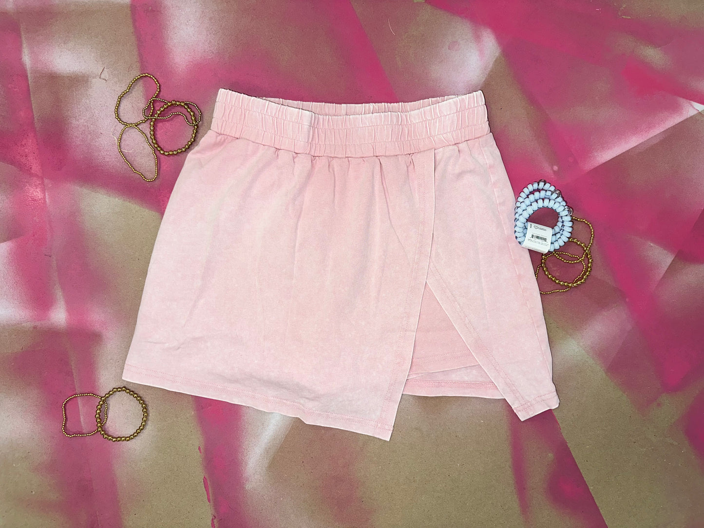 Dusty Pink Skort