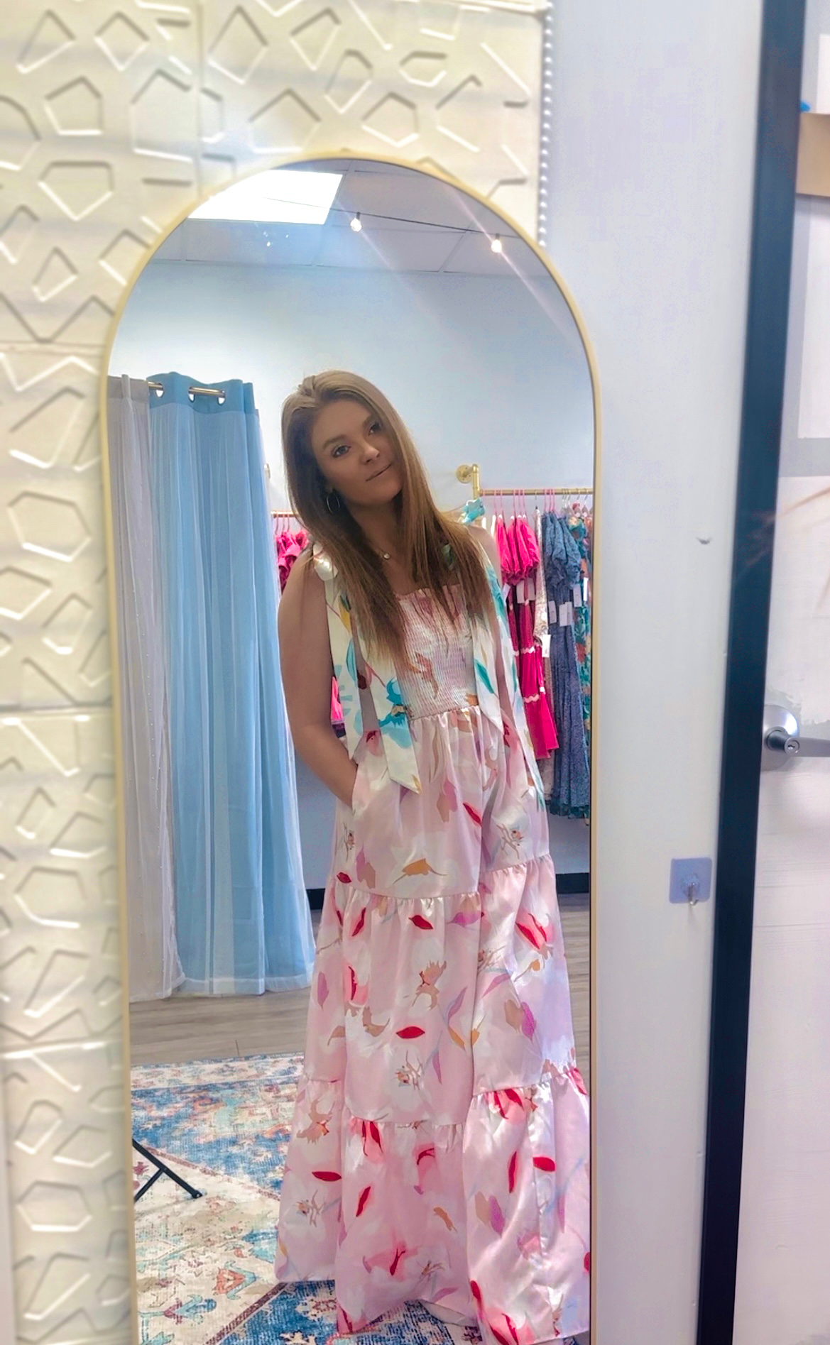 Boho Pink Maxi