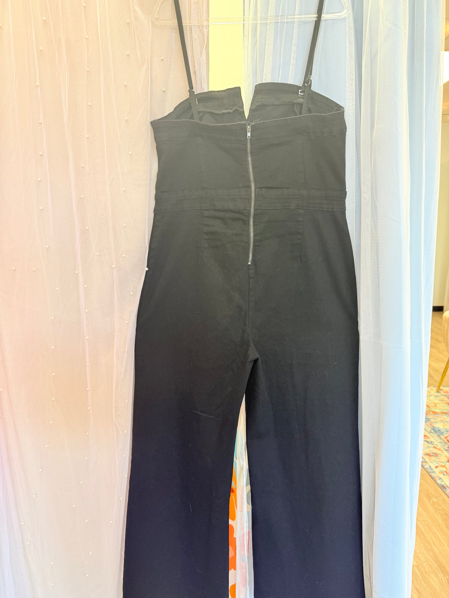 Black Denim Jumper