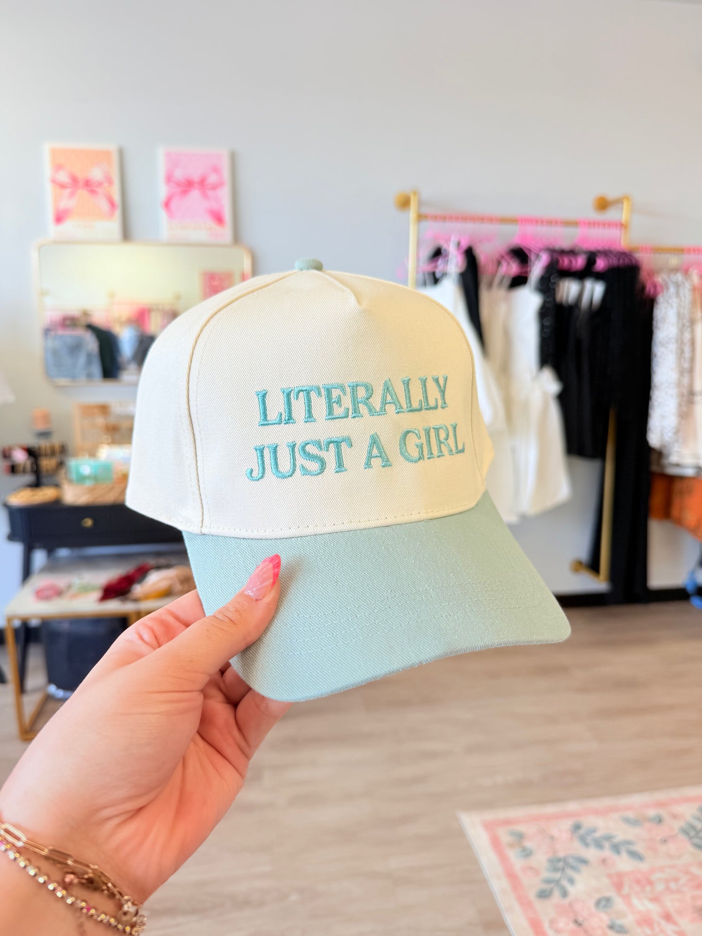 Literally Just a Girl Hat