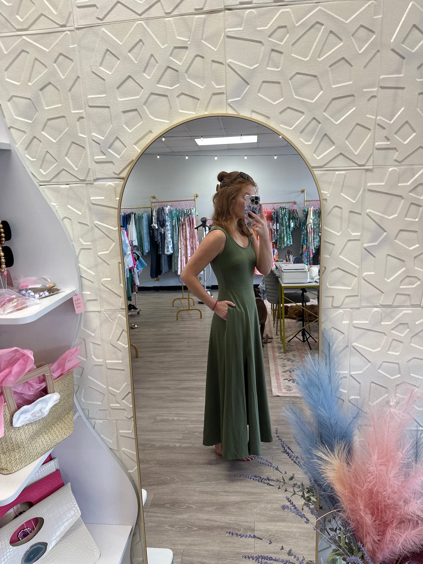 Easy Going Green Midi