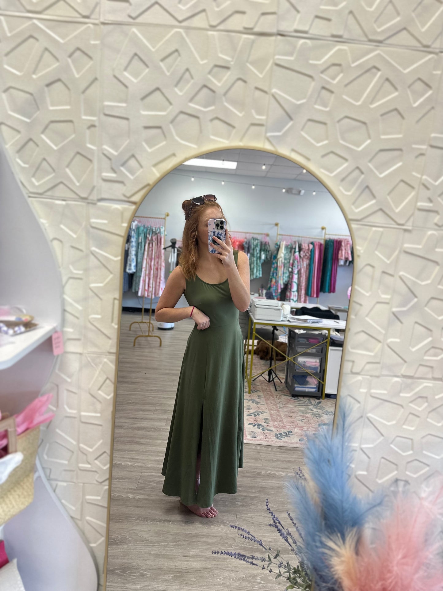 Easy Going Green Midi