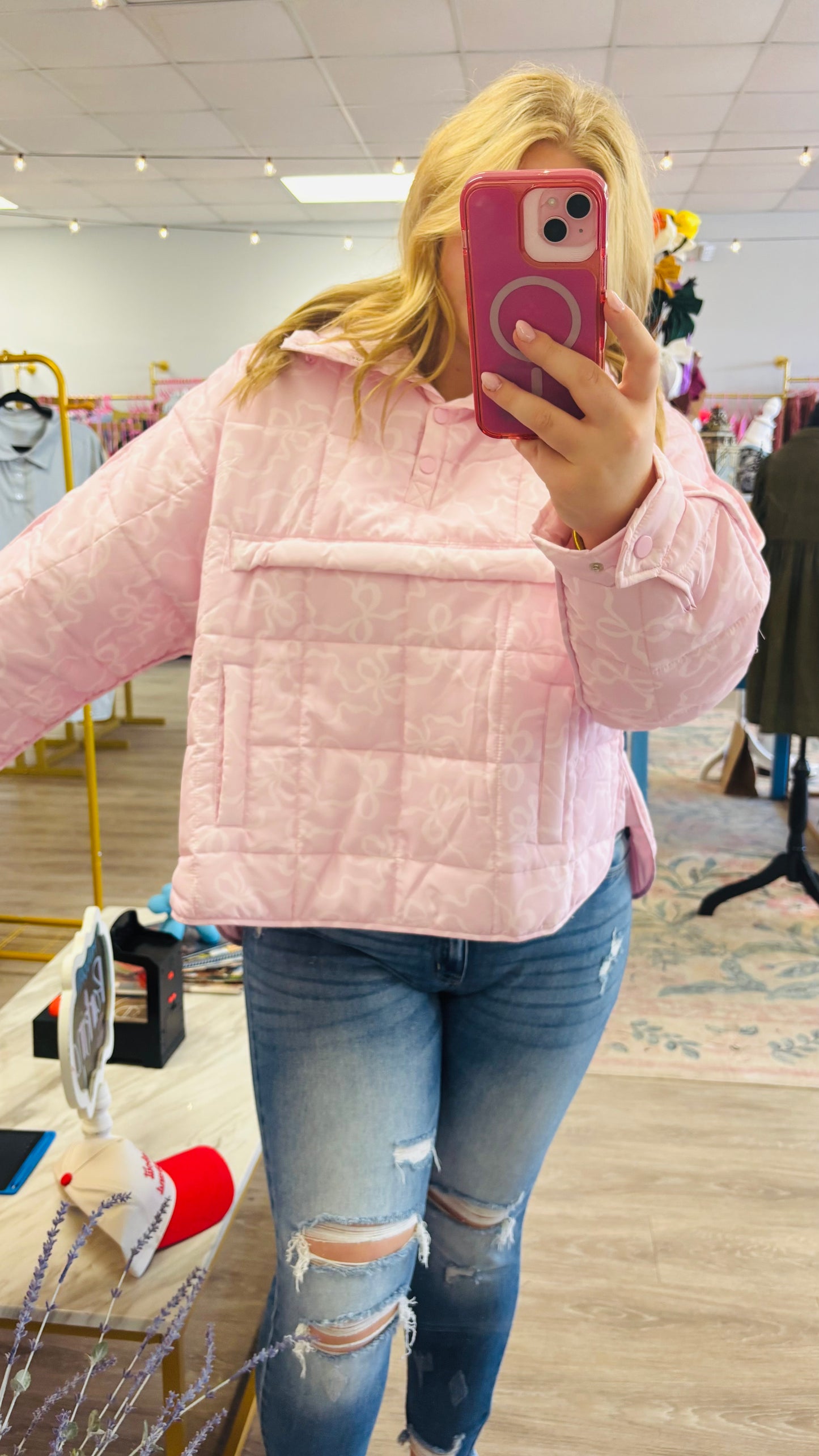 Perfectly Pink Puffer
