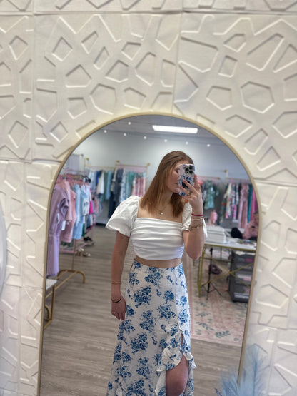 Boho Blues Skirt