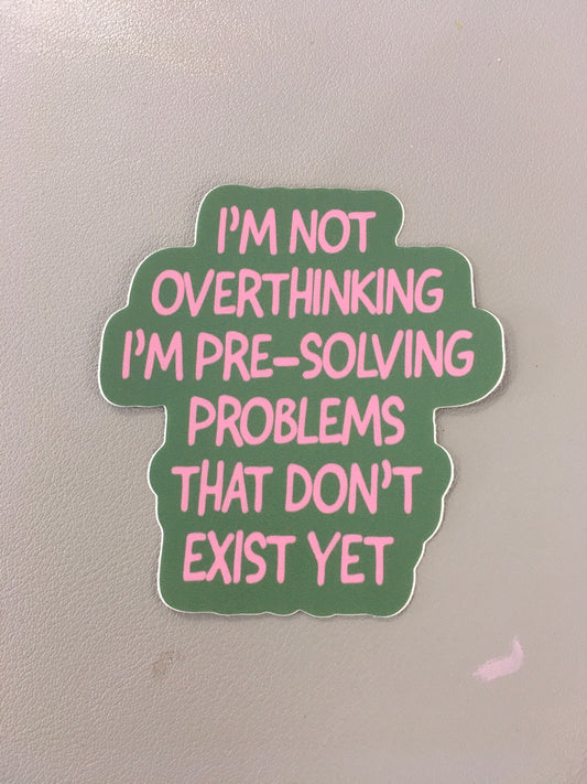Pre-Solving Problems