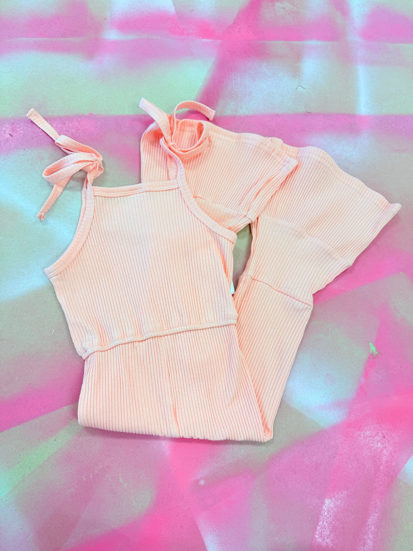 Lena Ribbed Jumper- Pink