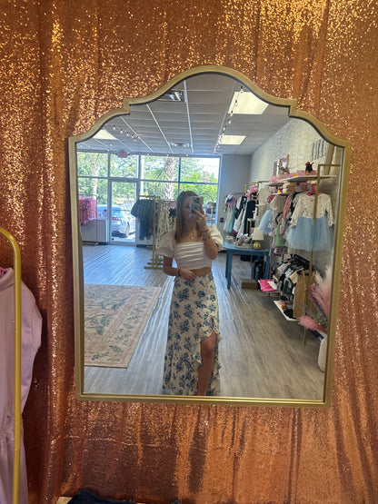 Boho Blues Skirt