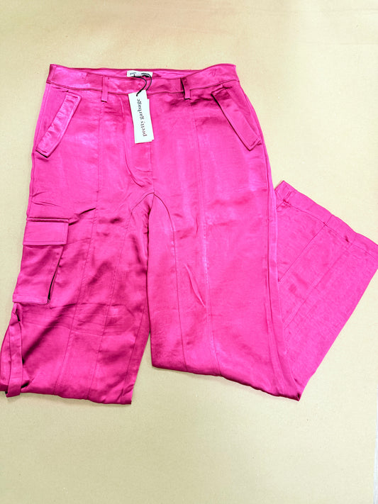 Pink Silk Pants