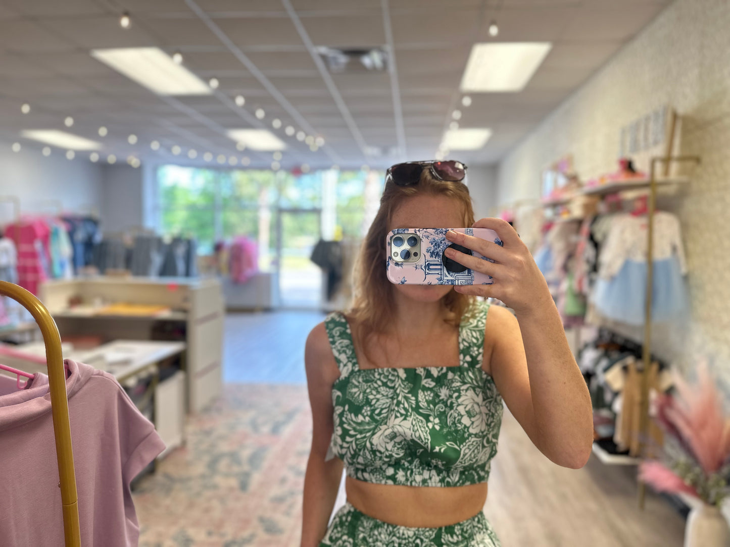 Glowing Green Mini Top